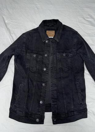 Джинсовая куртка мужская pull & bear