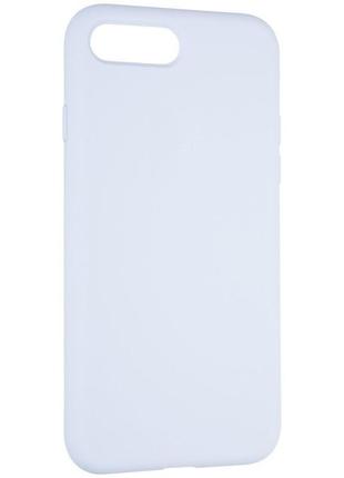 Чехол fiji silicone case для apple iphone 7 plus бампер накладка full soft lilac (без лого)