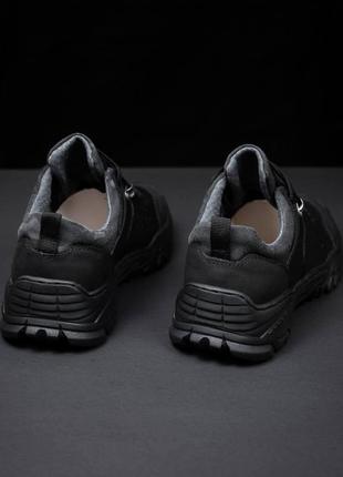 Мужские кроссовки черного цвета, мужская обувь, обувь и аксессуары, кроссовки, осенняя обувь, обувь на заказ5 фото