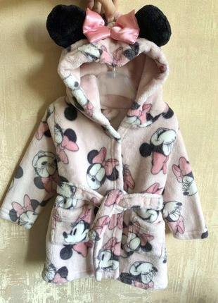 Халат халатик махровый 9-12 мес disney