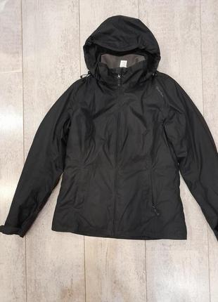 Фирменная черная спортивная термо куртка2 фото