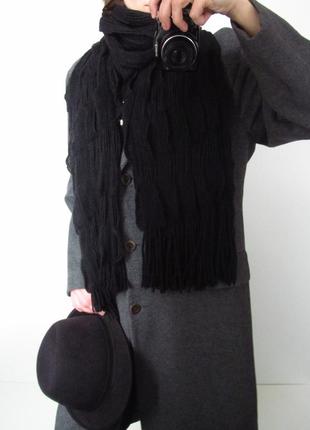 Мягкий длинный шарф🖤