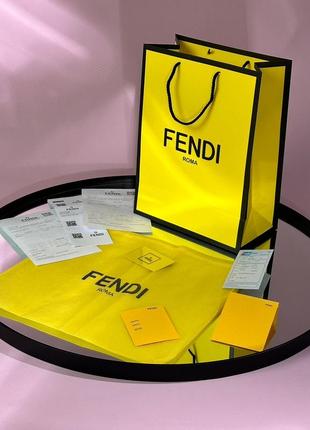 Брендовая упаковка в стиле fendi 💖 (пакет, пыльник,сертификат)💖