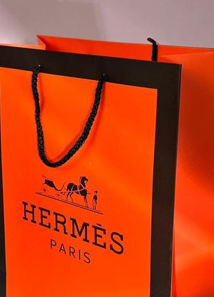 Брендовая упаковка в стиле hermes 💖 (пакет, пыльник,сертификат)💖2 фото