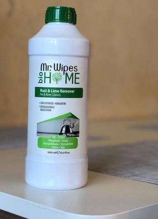 Средство для удаления накипи и ржавчины, известкового налета mr. wipes