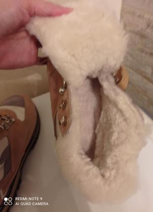 Зимние ботинки chanel в подарок сумка3 фото