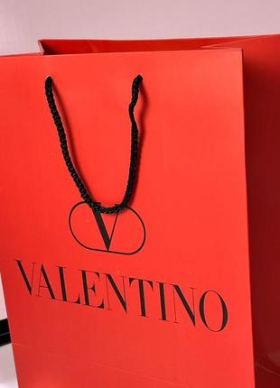 Брендовая упаковка в стиле valentino 💖 (пакет, пыльник,сертификат)💖2 фото