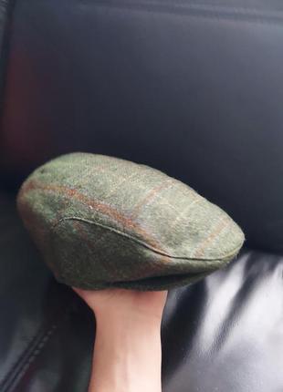 Кепка (жиганка) traquair tweed (scotland, harris tweed)