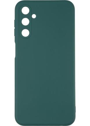 Чехол fiji full soft premium для samsung galaxy a24 (a245) силикон бампер dark green