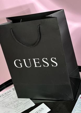 Брендовая упаковка в стиле guess💖 (пакет, пыльник,сертификат)💖5 фото