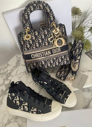 Сумка в стилі dior lady d lite