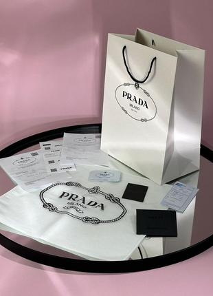 Брендовая упаковка в стиле prada💖 (пакет, пыльник,сертификат)💖