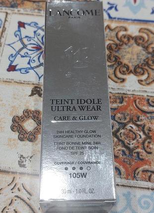 Lancome teint idole ultra wear care & glow 105w. 30 ml.2 фото