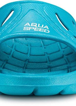 Шльопанці aqua speed ​​alabama 7168 темно-бірюзовий жін 375 фото