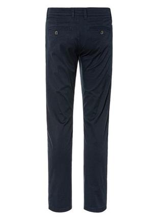 Чоловічі штани slim fit чіноси 54 euro, livergy, німеччина  темно -синій2 фото