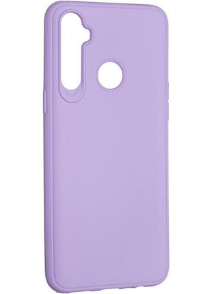 Чохол fiji full soft premium для realme 5i силікон бампер violet