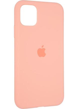 Чехол fiji silicone case для apple iphone 12 pro max бампер накладка full soft begonia