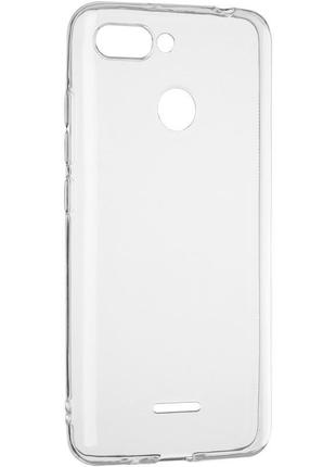 Чехол fiji ultra thin для xiaomi redmi 6 силикон бампер transparent1 фото