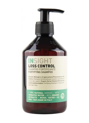 Insight loss control 
шампунь зміцнювальний проти випадіння волосся, 900 мл