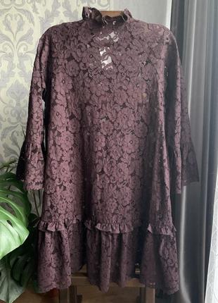 Платье из кружева h&m2 фото