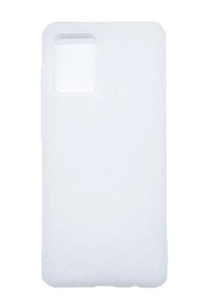 Чехол fiji soft для realme 9i (rmx3491) силикон бампер прозрачный белый