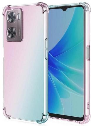Чохол fiji proof для oppo a57s бампер з посиленими бортами transparent
