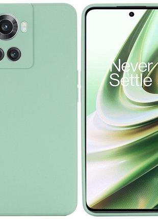 Чехол fiji soft для oneplus 10r силикон бампер голубой