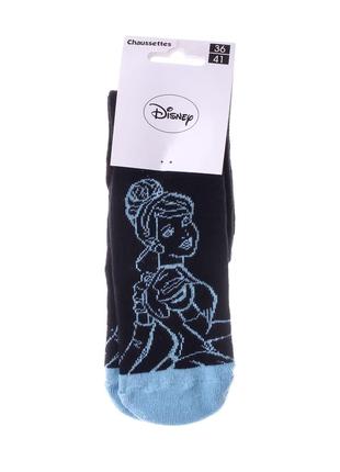 Шкарпетки princess cendrillon чорний, блакитний жін 36-41, арт.13892320-72 фото