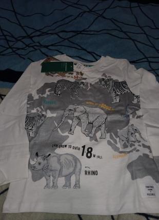 Новый реглан, кофта h&amp;m 4-6 лет, 110, 116 4