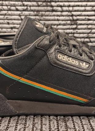 Кожаные кроссовки adidas continental 80, оригинал, 46рр - 30см3 фото