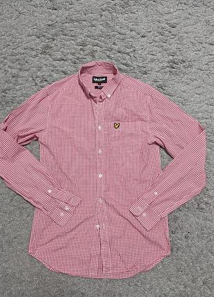 Сорочка lyle & scot, size s, slim fit 
плечі - 42
груди - 48
рукав - 64
довжина - 69