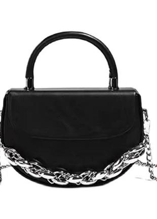 Женская стильная сумка, сумка плотная, трендовая, вечерняя, маленькая, сумка из эко-кожи, кожанная на лето3 фото