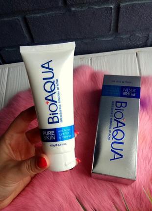Пенка для умывания анти акне bioaqua pure skin anti-acne 100мл5 фото