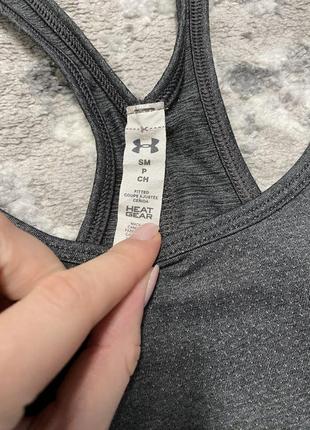 Спортивная женская майка для спорта для бега under armour