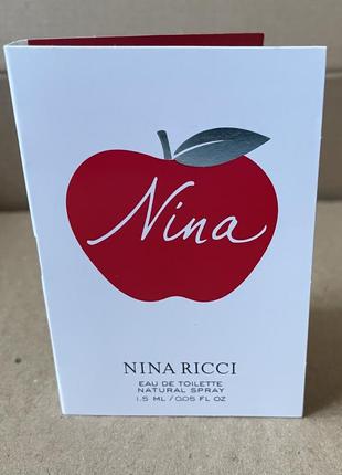 Nina ricci nina edt, 1,5ml