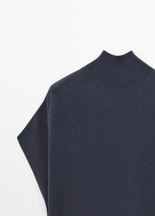 Стильний светер оверсайс без рукава massimo duti2 фото