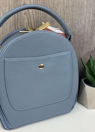 Модна жіноча сумочка willow у стилі рептилії лакова чорна екошкіра, якісна сумка рептилія блакитний6 фото