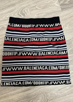 Юбка стрейч balenciaga