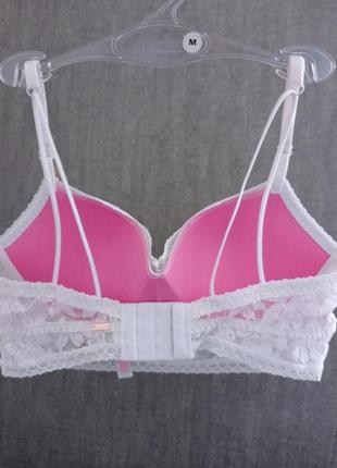 Бюстгальтер lace push-up bralette victoria's secret9 фото