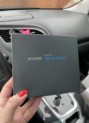 Мужской парфюм zara silver &amp; blue spirit 100ml3 фото