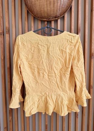 Блуза блузка блузочка тонкая весенняя летняя легкая h&amp;m divided 36 s9 фото