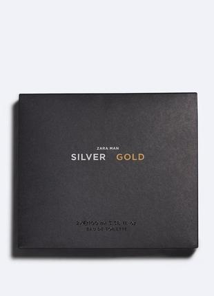 Мужской парфюм silver gold