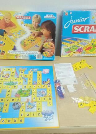 Настольная игра mattel junior scrable 4
