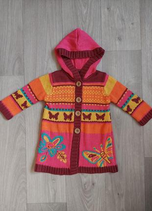 Кардиган. кофта george на девочку 9- 12 месяцев