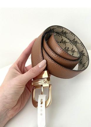 Michael kors женский кожаный ремень пояс кожа оригинал майкл корс мишель корс подарок жене девушке подарунок