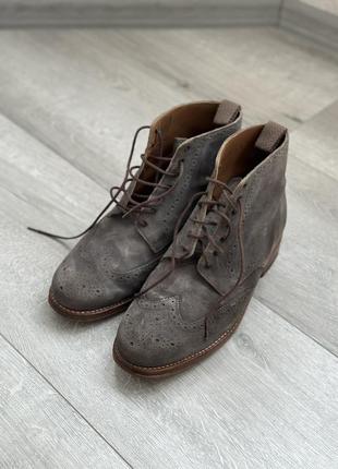 Ботинки броги grenson. оригинал