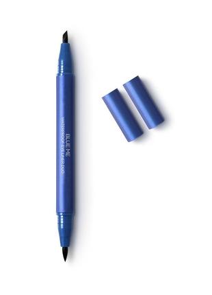 Kiko milano blue me waterproof eyeliner duo водостійка підводка для очей