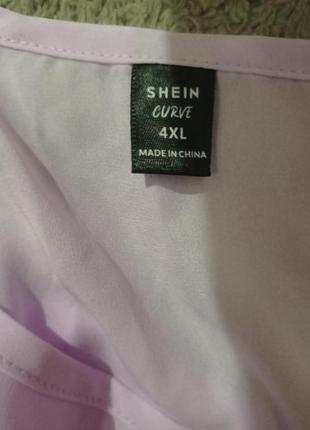 Блуза  блуза shein великого розміру2 фото