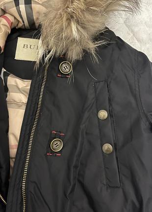 Пуховик burberry