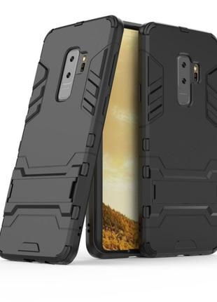 Чохол samsung s9 plus / g965 hybrid armored case чорний